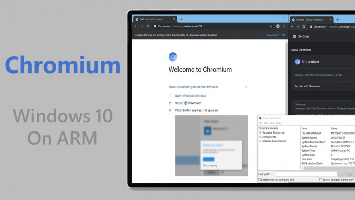 Chrome浏览器引入Win10 ARM，CPU占用率低