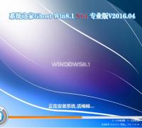 系统之家Windows8.1 POR X64 简体中文专业版V16.04