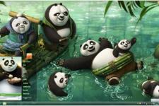 《功夫熊猫3》Win7桌面主题