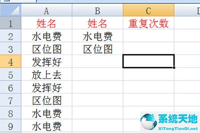 表格示例
