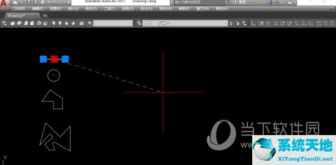 AutoCAD2017怎么移动图形