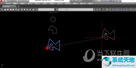 AutoCAD2017怎么移动图形