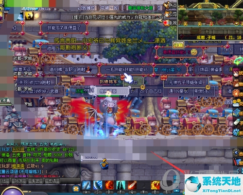QQ三国游戏界面图
