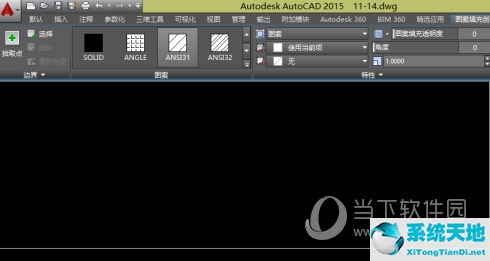 AutoCAD2015怎么填充颜色