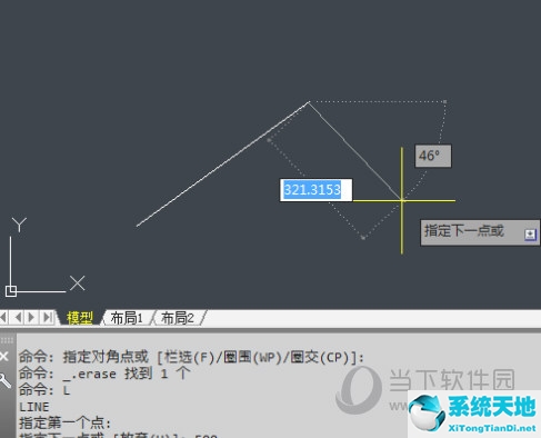 AutoCAD2021怎么画直线