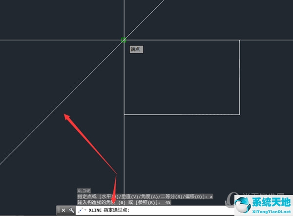 AutoCAD2015怎么画角度