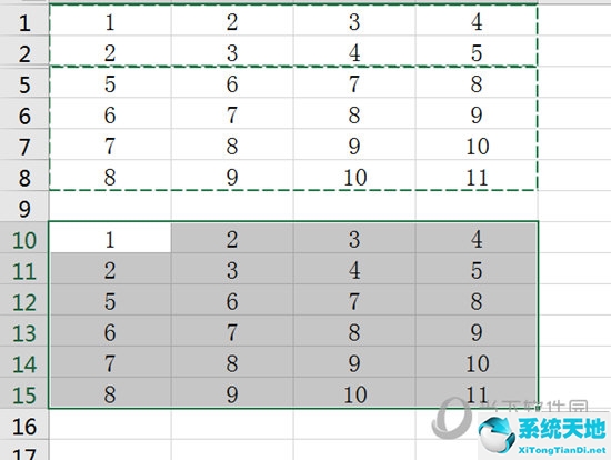 Excel2016粘贴可见单元格