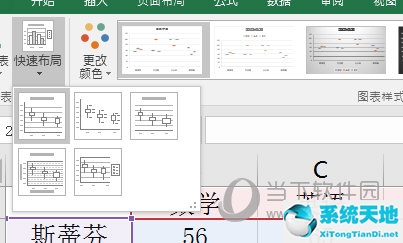 Excel箱形图快速布局