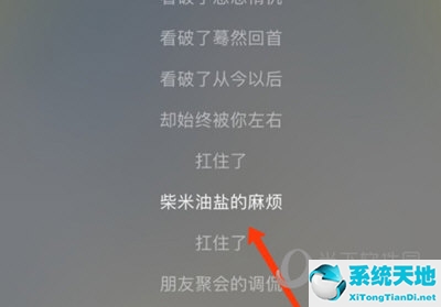 网易云音乐APP分享歌词