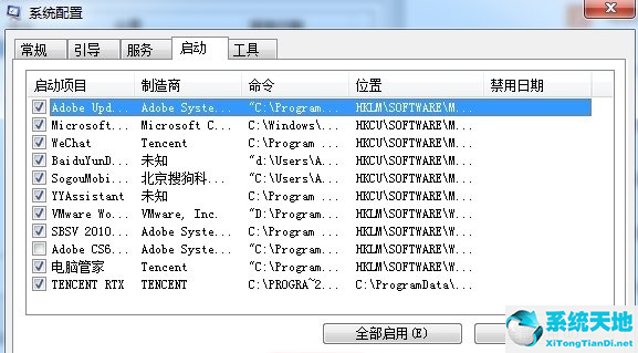 Win7电脑开机启动项要怎么设置？