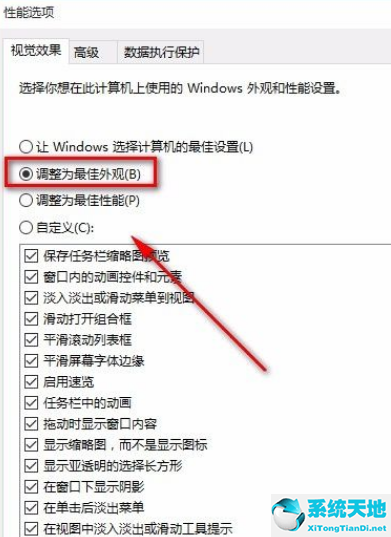 Win10将性能调整为最佳外观的方法